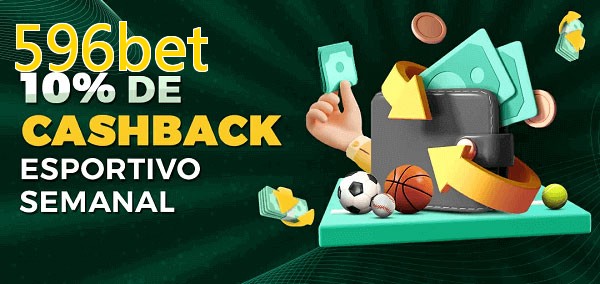 10% de bônus de cashback na 596bet